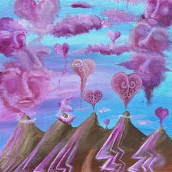 Desert Heart Painting 