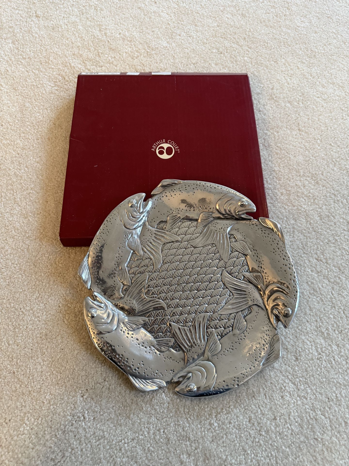 A Arthur Court Designs Trout Serving Platter