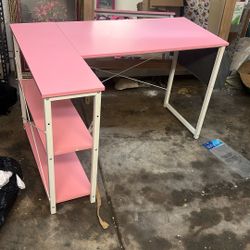 Pink Desk
