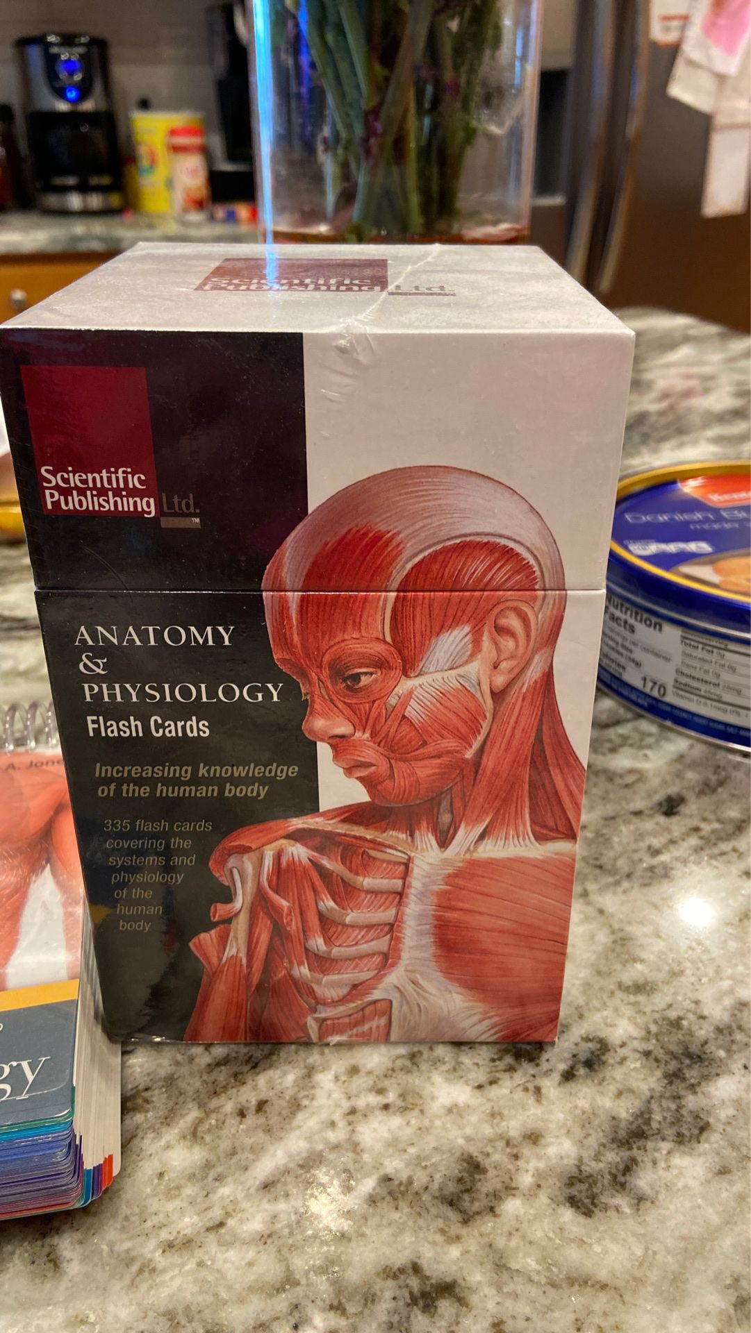 Anatomy and physiology flashcards and pocket manual