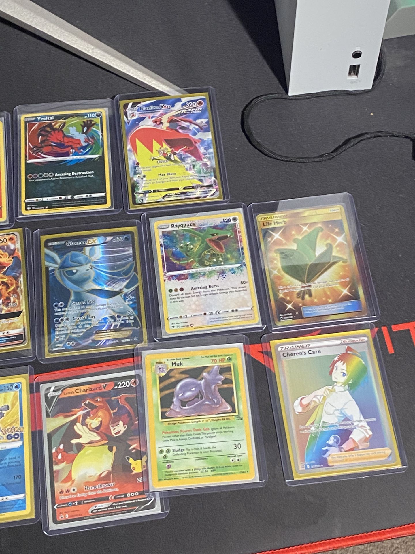 pokemon cards, 200 dollar collection has been checked for prices