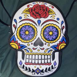 Mad Engine Day Of The Dead Purse Brand New
