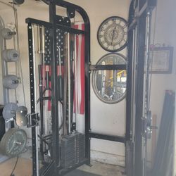 Functional Trainer Gym Dual 225lbs Weight Stacks