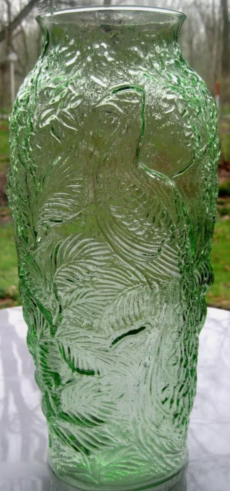 PEACOCK VASE TIARA
