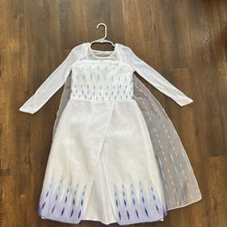 Disney Elsa cosplay dress used condition