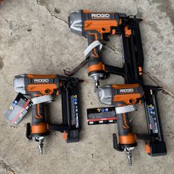 Brand New RidGid Staplers