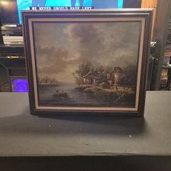  1984 Oil Painting By Marino Sironi 