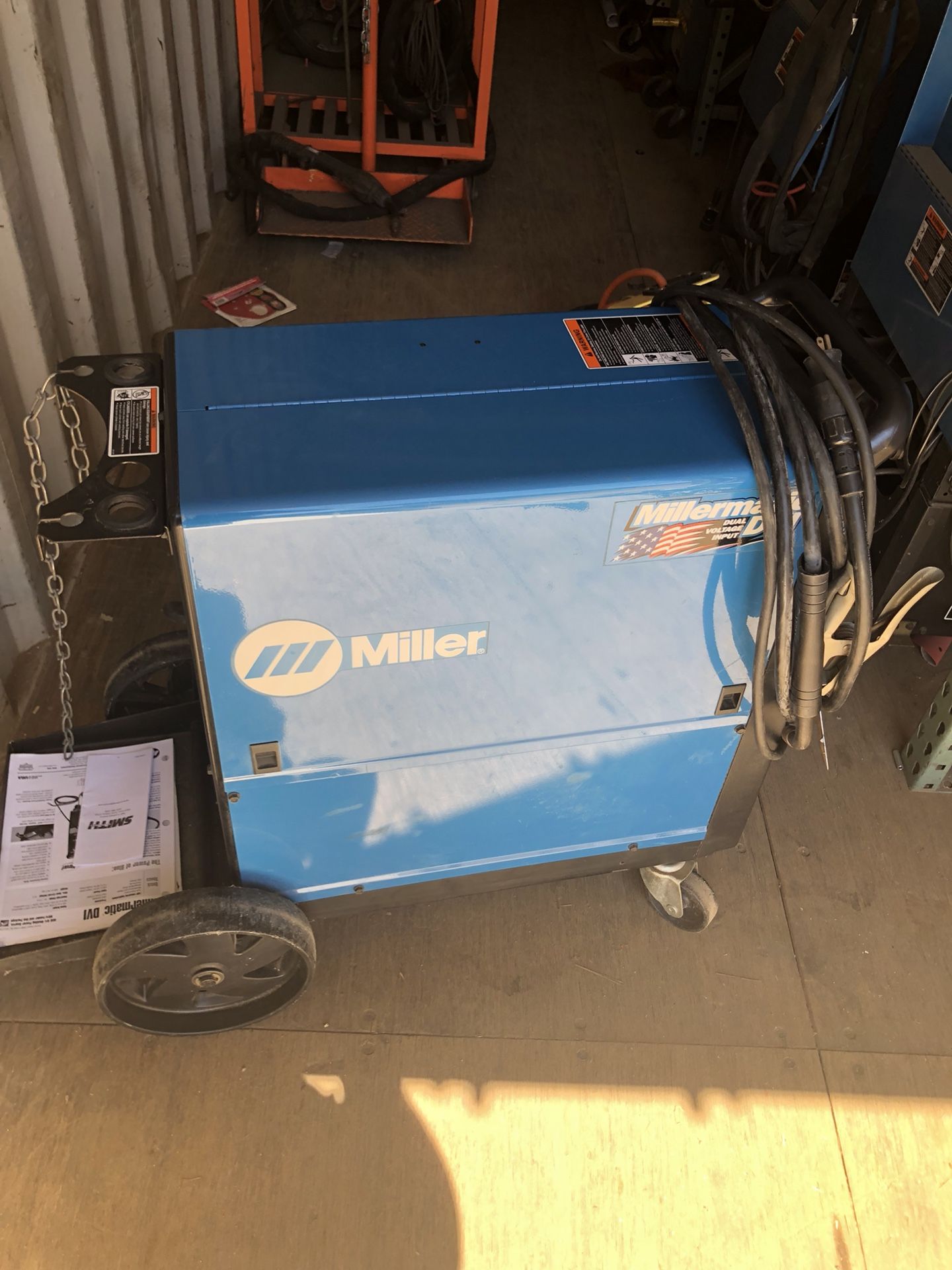 Miller millermatic DVI dual voltage 210amp MiG welder for Sale in