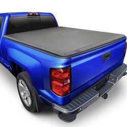 TYGER T3 Soft Tri-fold fit 2020-2026 Chevy Silverado GMC Sierra 2(contact info removed)HD | 6'10" Bed  SKU: TG-BC3C1212 UPC: (contact info removed)46
