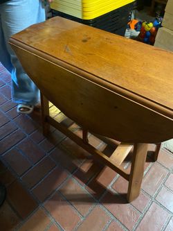 Vintage Pine Drop Leaf Table