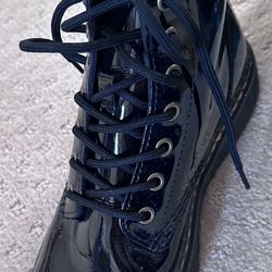 Dr Maarten Patent Leather your Combat Boots 