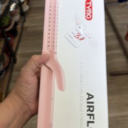 TYMO. Airflow 2 in 1 hair curler and straightener