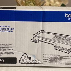 Brother TN 420 Black Toner Cartridge New Sealed Box