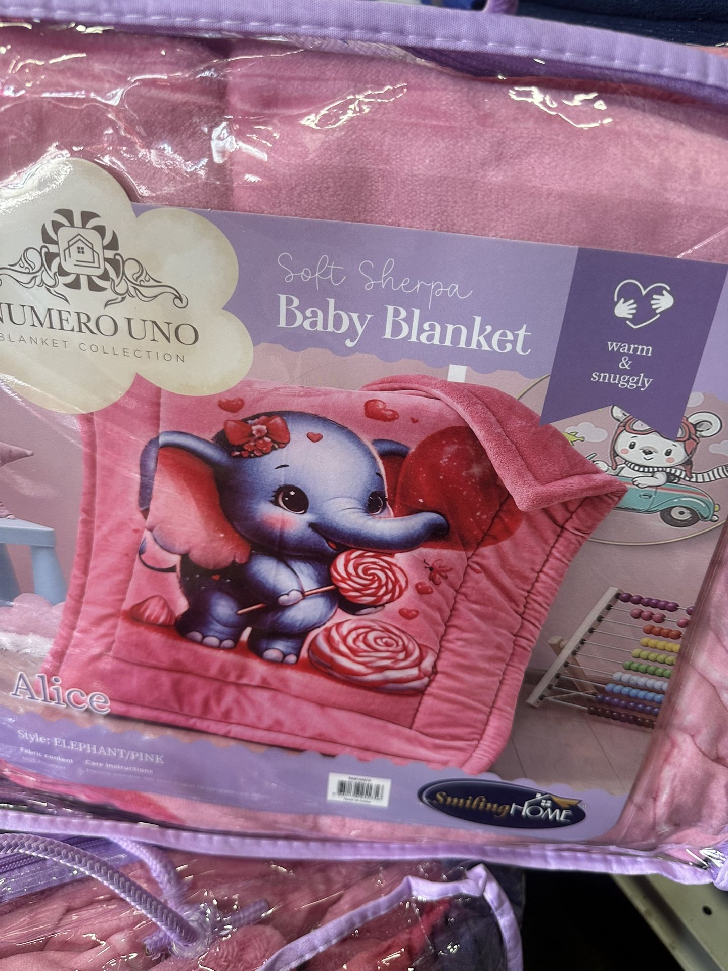 Baby Borrego Blanket $28. Crib Size
