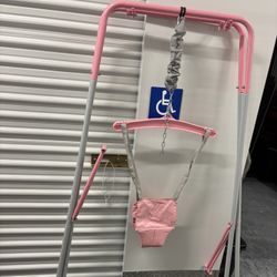 Pink baby Swing/Jumper