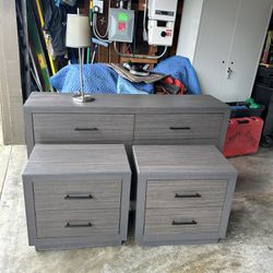 Grey Dresser Set $285 