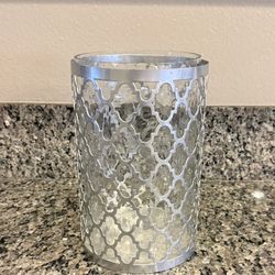 Mikasa Silver Candle Holder