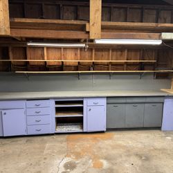 Work Bench Drawers And Cupboards