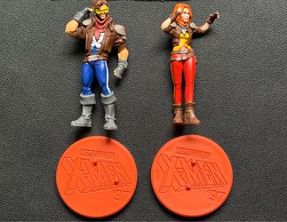 Dave's Hot Chicken X-Men 97 Jean Grey & Cyclops Blind Bag Figures Set New