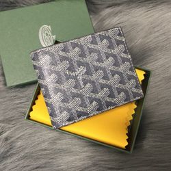 Goyard Victoire Wallet Grey
