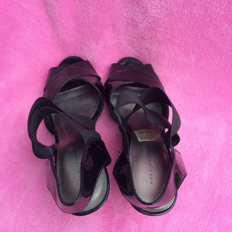 Black summer shoes
