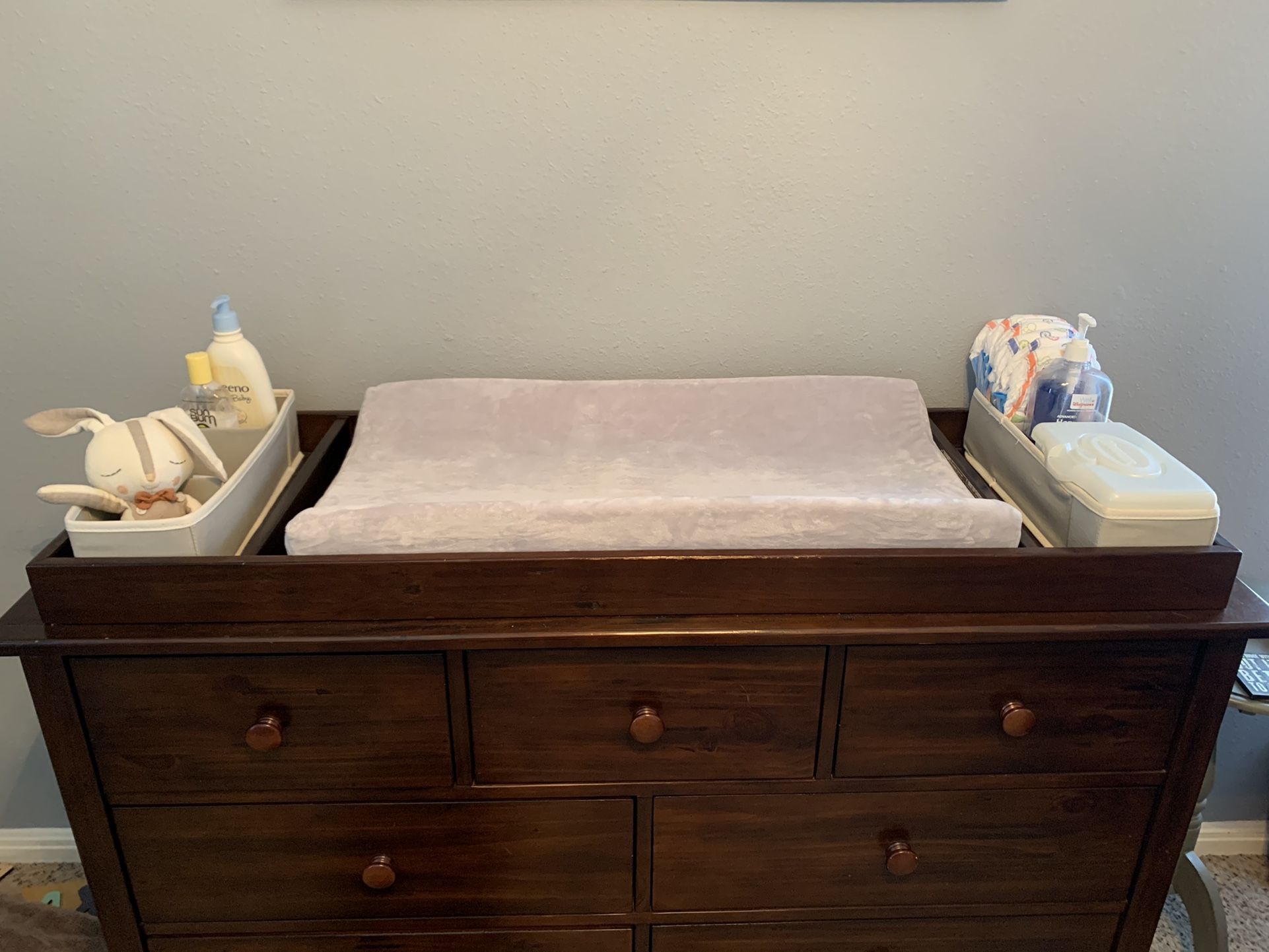 Pottery Barn Kids Changing Table Topper