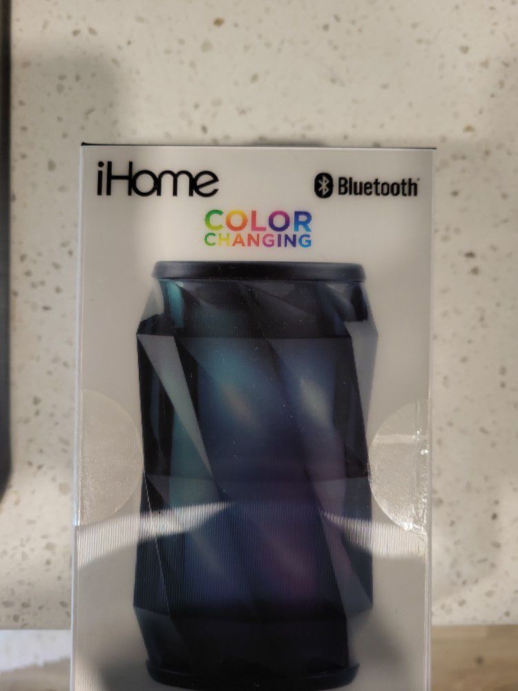 IHome Color Changing Bluetooth Speaker