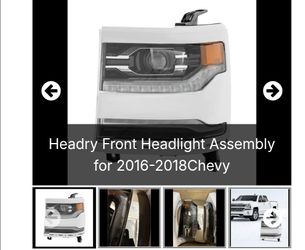 Headlight Assembly for 2016-2018 Chevy Silverado