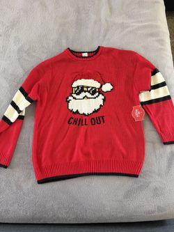 New!! Never Used Santa Sweater Boys XXL 