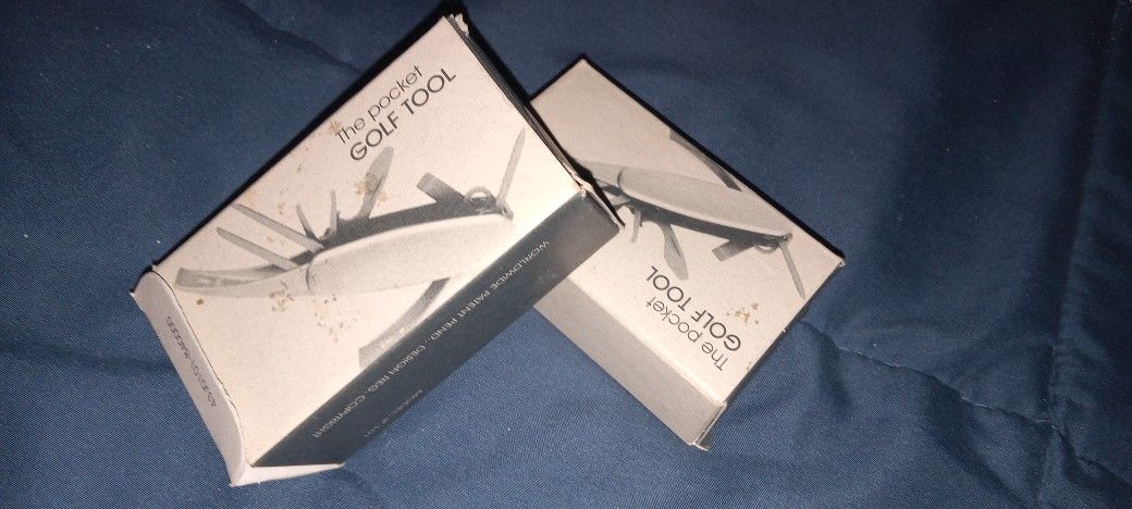 2-brand New Pro Golfers Coarse Pocket Tool N.i.b