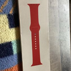 Apple Watch Red Sport Band (brand New)