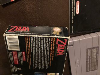 LEGEND OF ZELDA: LINK TO THE PAST Complete CIB Nintendo SNES
