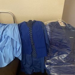 Mens Royal Blue suit 3X