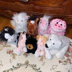 Webkinz LOT (7 plushies)