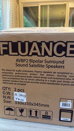 AVBP2 Bipolar Surround Sound Satellite Speakers