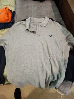 American Eagle 2XL Polo and Van Heusen dress pullover XL