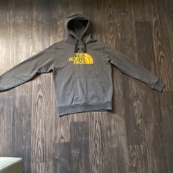 The North Face Pullover Grey/yellow 