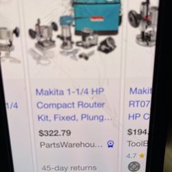 Makita Compact Router Kit 