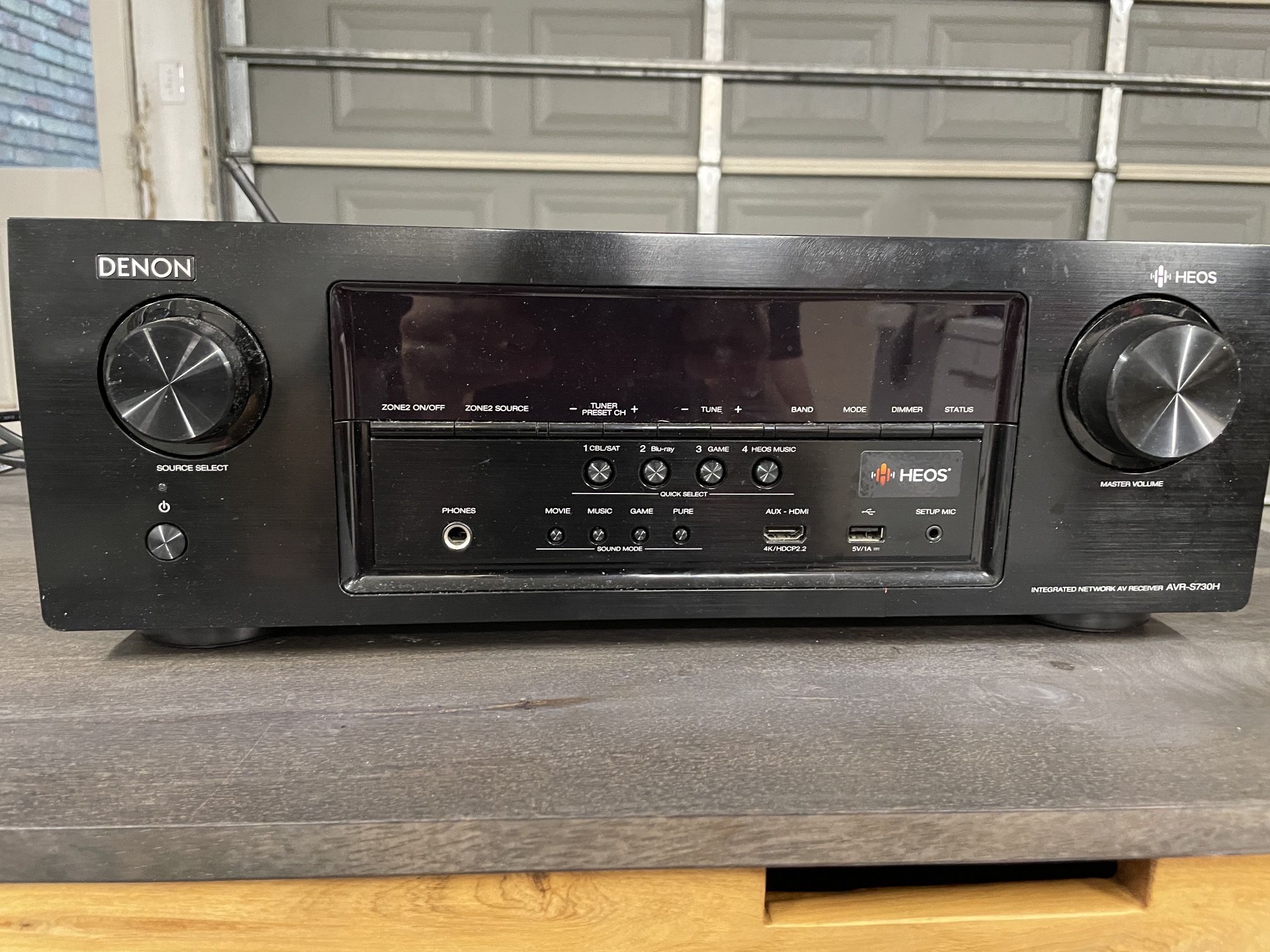 Denon AVR-S730H 7.2-Channel Network A/V Receiver