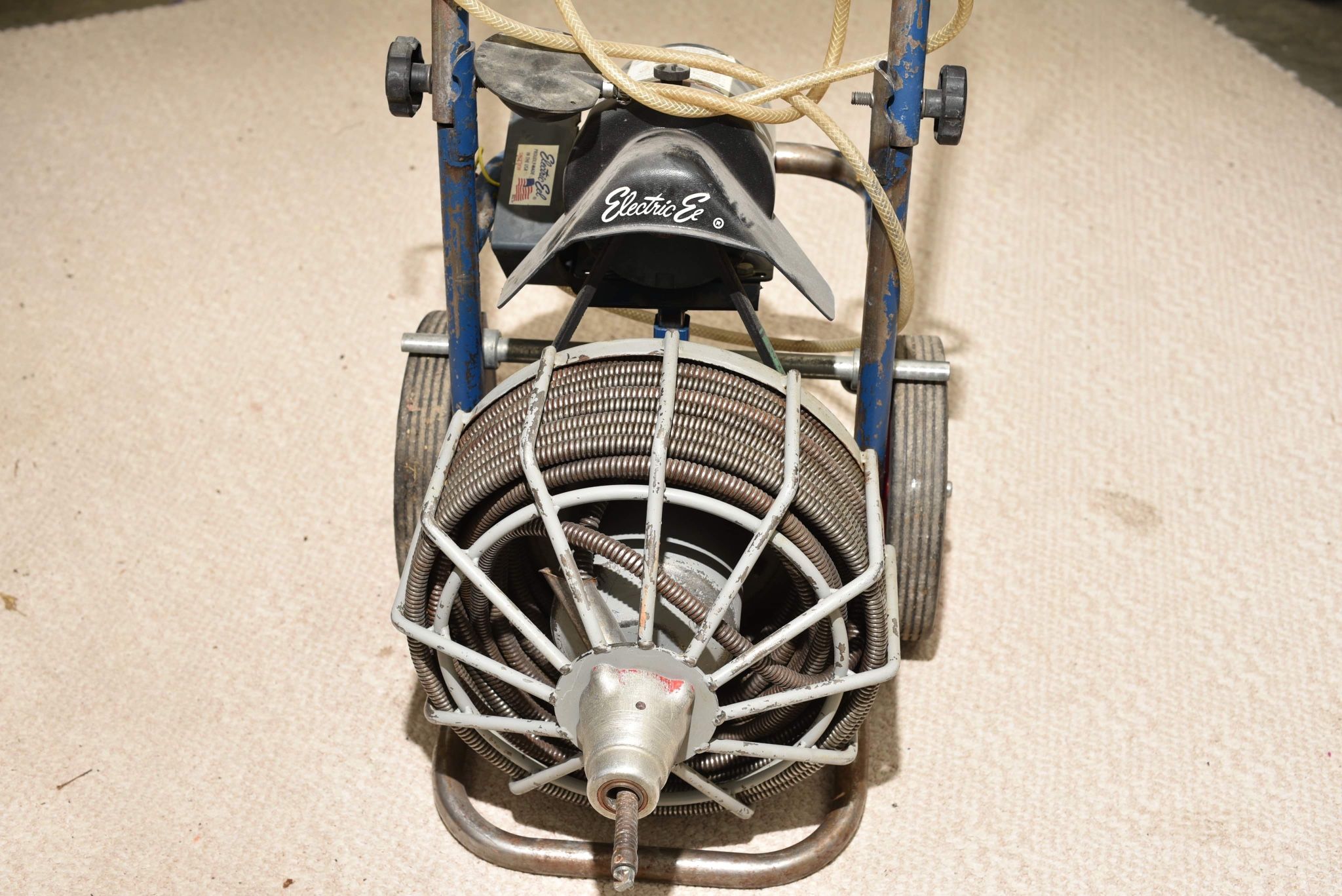 Drain Cleaning Machine.