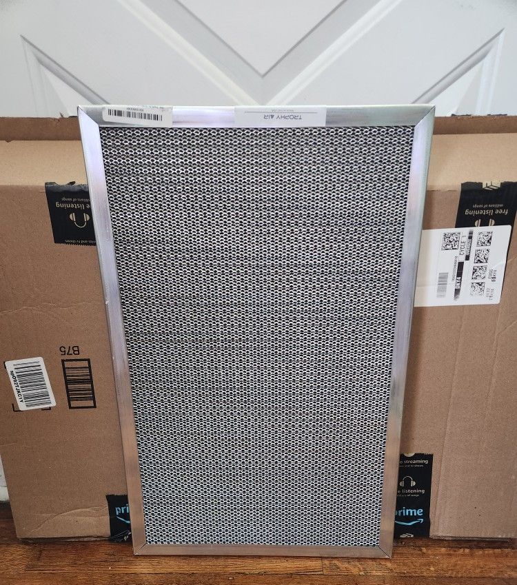 Trophy Air Washable Electrostatic HVAC Furnace Air Filter, 6 Stage Permanent Air Filter 16x25x1 NIB