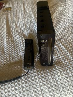 Nintendo Wii black