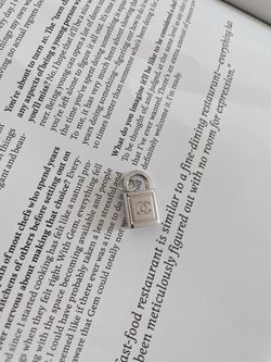 Designer Lock Zipper Pull Charm, 20mm