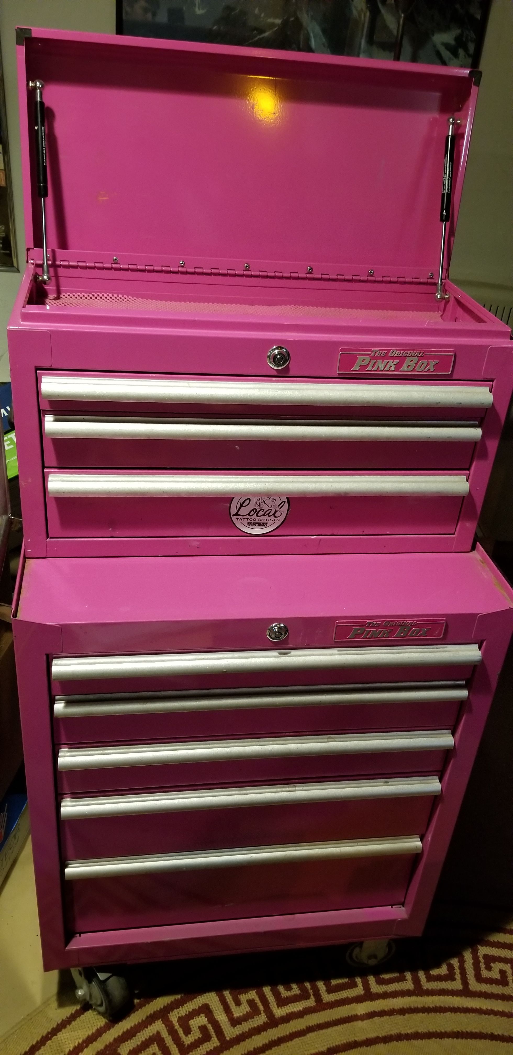 Pink Box tool box for Sale in York PA OfferUp