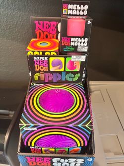 Needoh Ripple , Color Change , Mello Mallo , Cool Cats