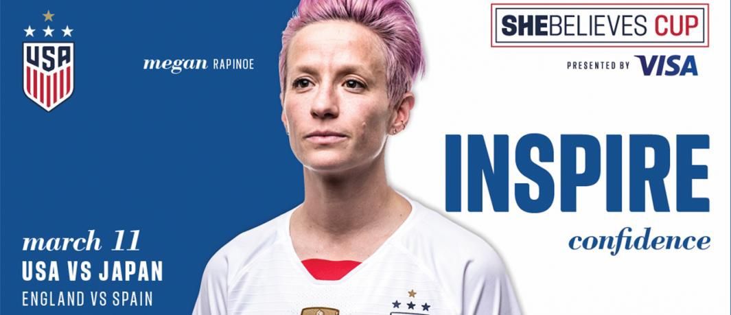 She Believes Cup - Front Row Tickets USA vs JAPAN - ENGLAND vs SPAIN Frisco TX Wednesday March 11, 2020