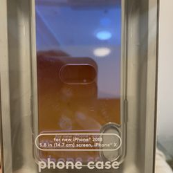 Heyday Iphone X Clear Cover- Beand New 