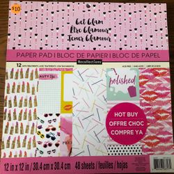 Scrapbook Paper Pad