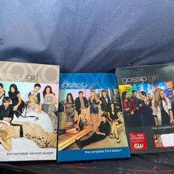 🔥 Gossip Girl Complete Seasons 1-3 DVD Collection! 🔥