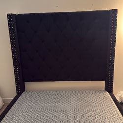 Queen Bed Frame And Box Spring 